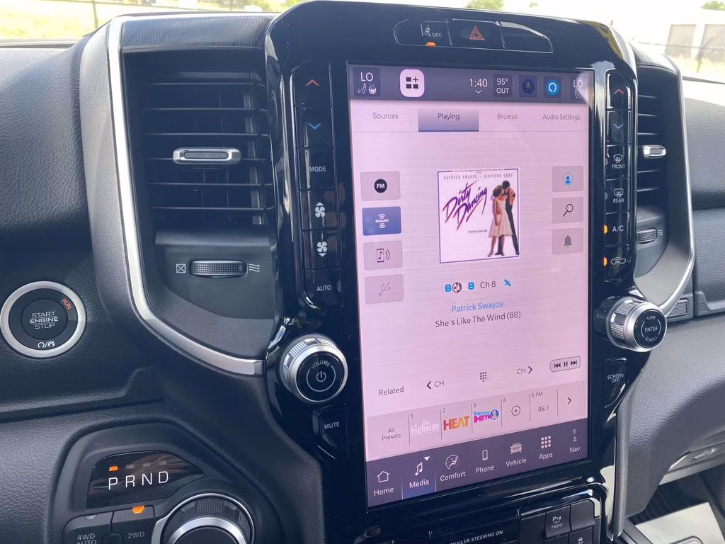 2026 Diamond Black Crystal Pearlcoat Ram 1500 Big Horn/Lone Star 4X4 Truck