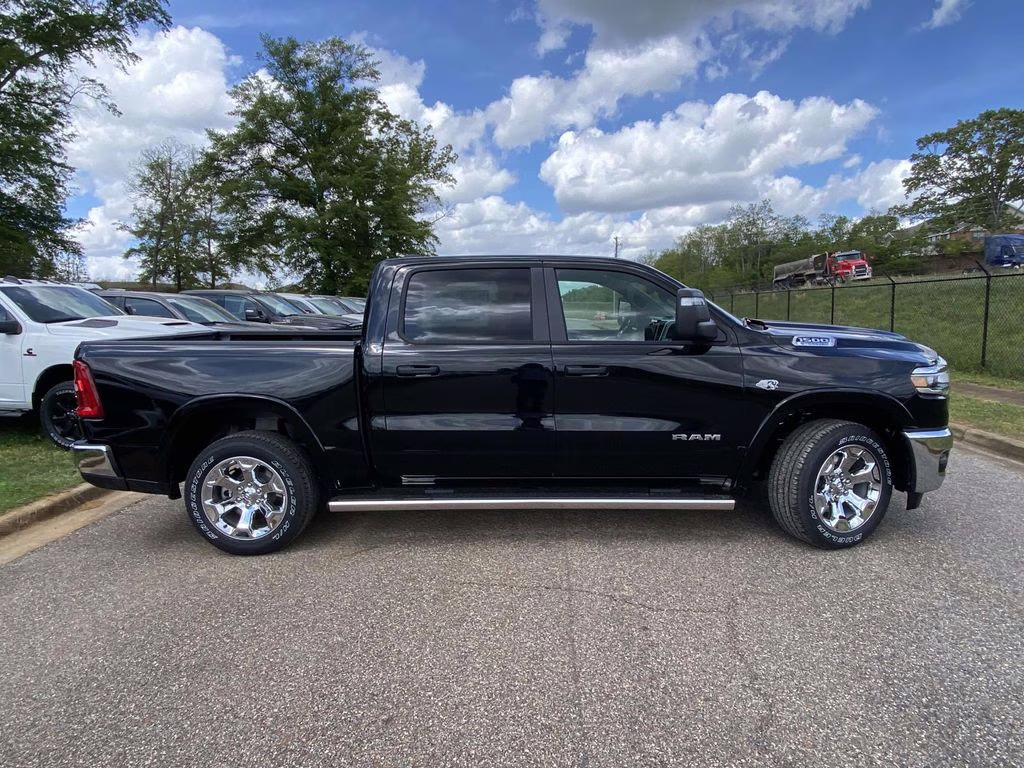 2026 Diamond Black Crystal Pearlcoat Ram 1500 Big Horn/Lone Star 4X4 Truck