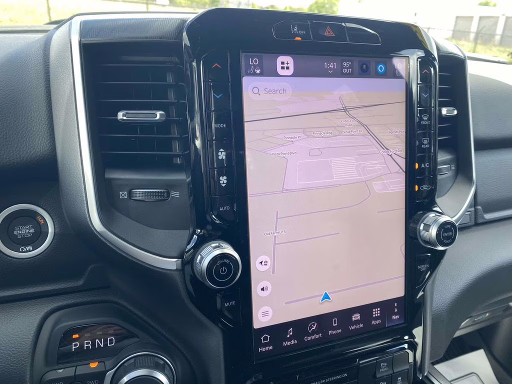 2026 Diamond Black Crystal Pearlcoat Ram 1500 Big Horn/Lone Star 4X4 Truck