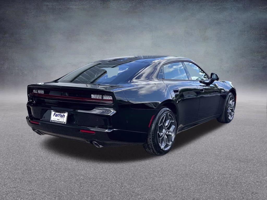 2026 Diamond Black Crystal Pearlcoat Dodge Charger R/T AWD Sedan