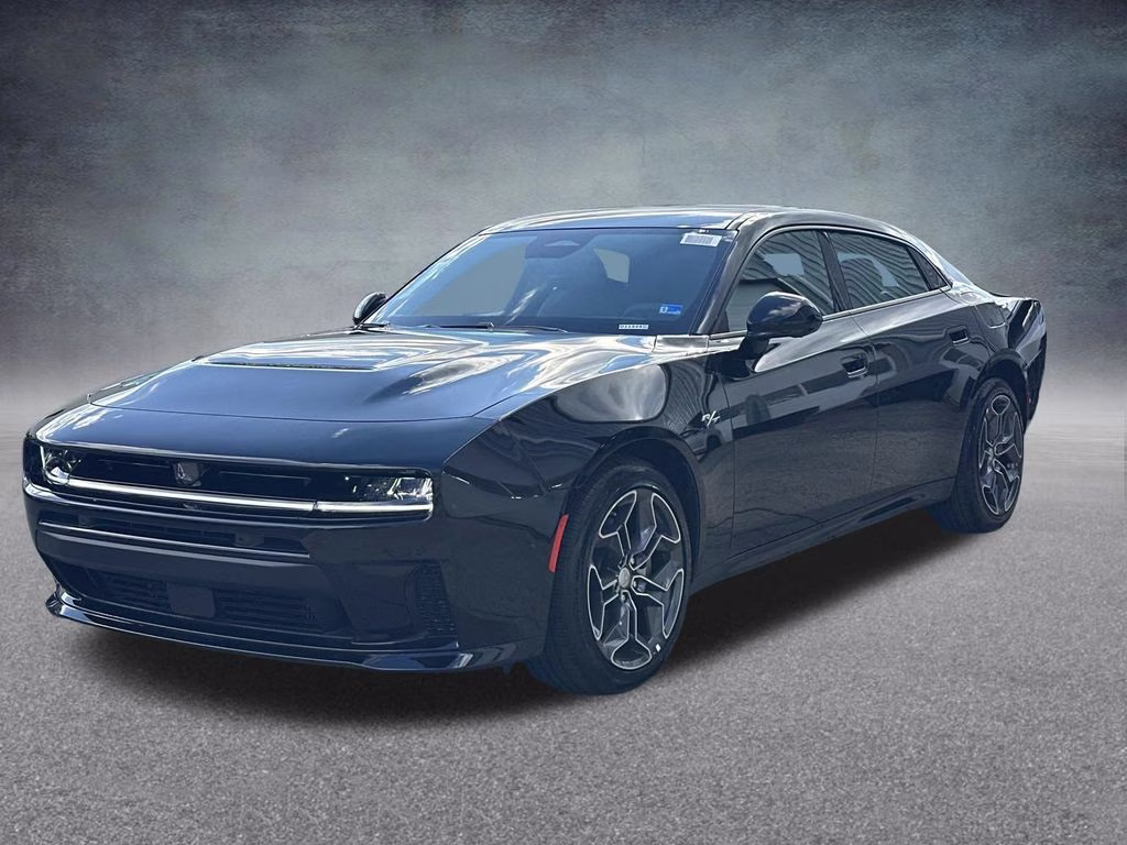 2026 Diamond Black Crystal Pearlcoat Dodge Charger R/T AWD Sedan