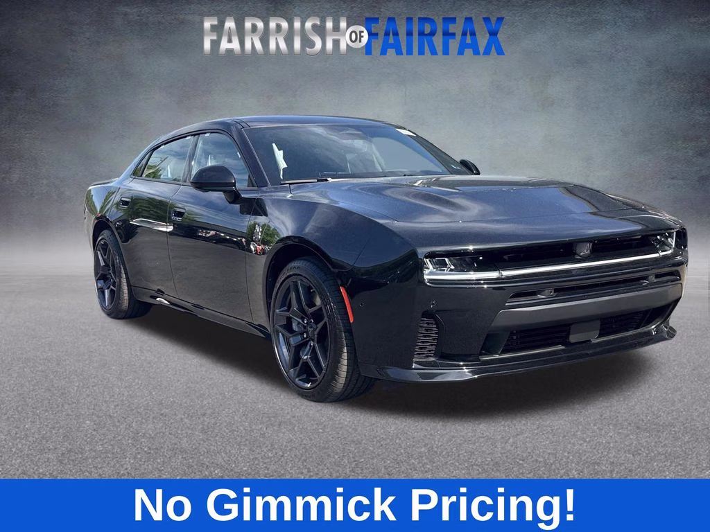 2026 Diamond Black Crystal Pearlcoat Dodge Charger R/T Scat Pack AWD Sedan