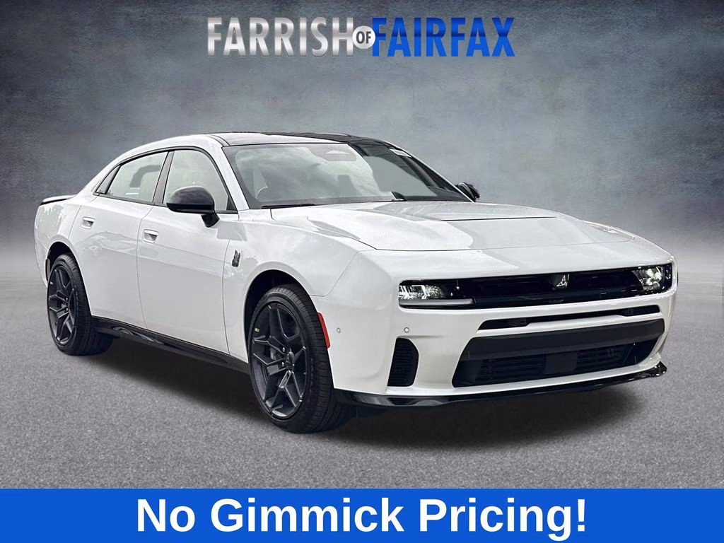 2026 Bright White Clearcoat Dodge Charger R/T Scat Pack AWD Sedan