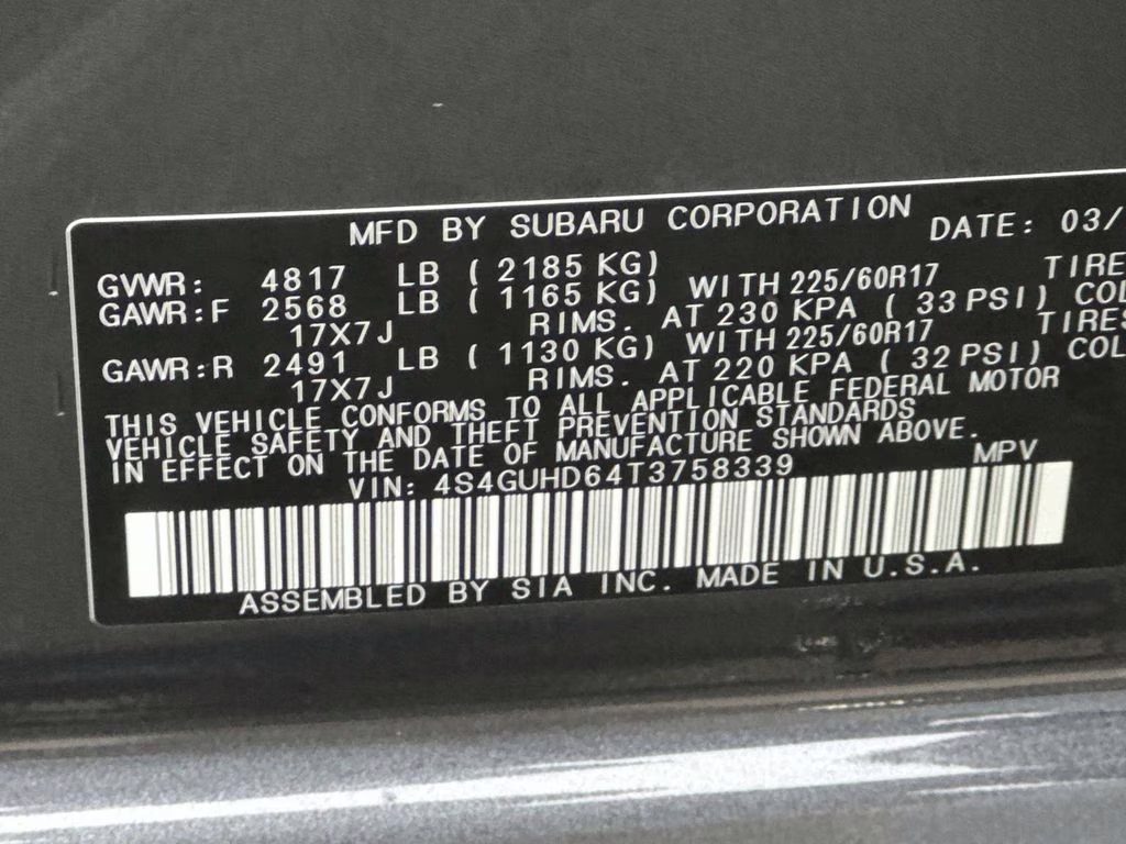 2026 Magnetite Gray Metallic/Crystal Black Silica Subaru Crosstrek Premium AWD SUV