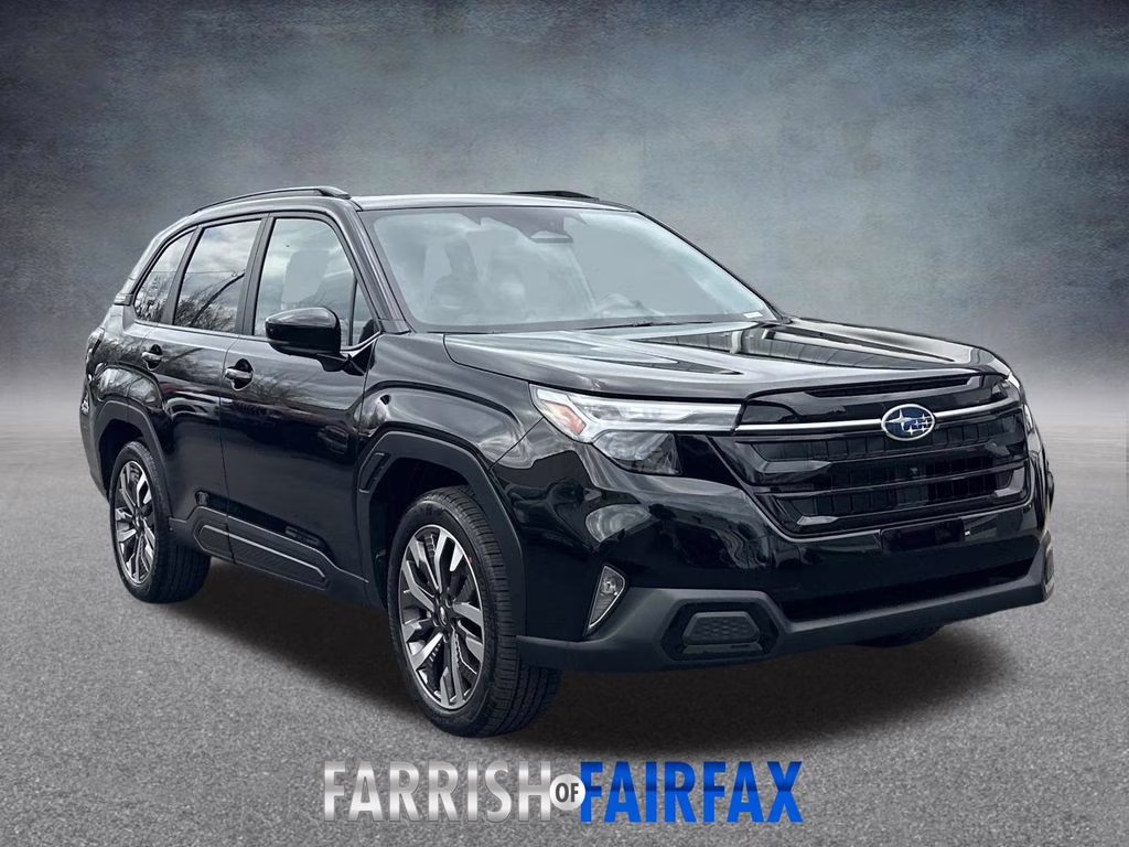 2026 Crystal Black Silica Subaru Forester Touring AWD SUV