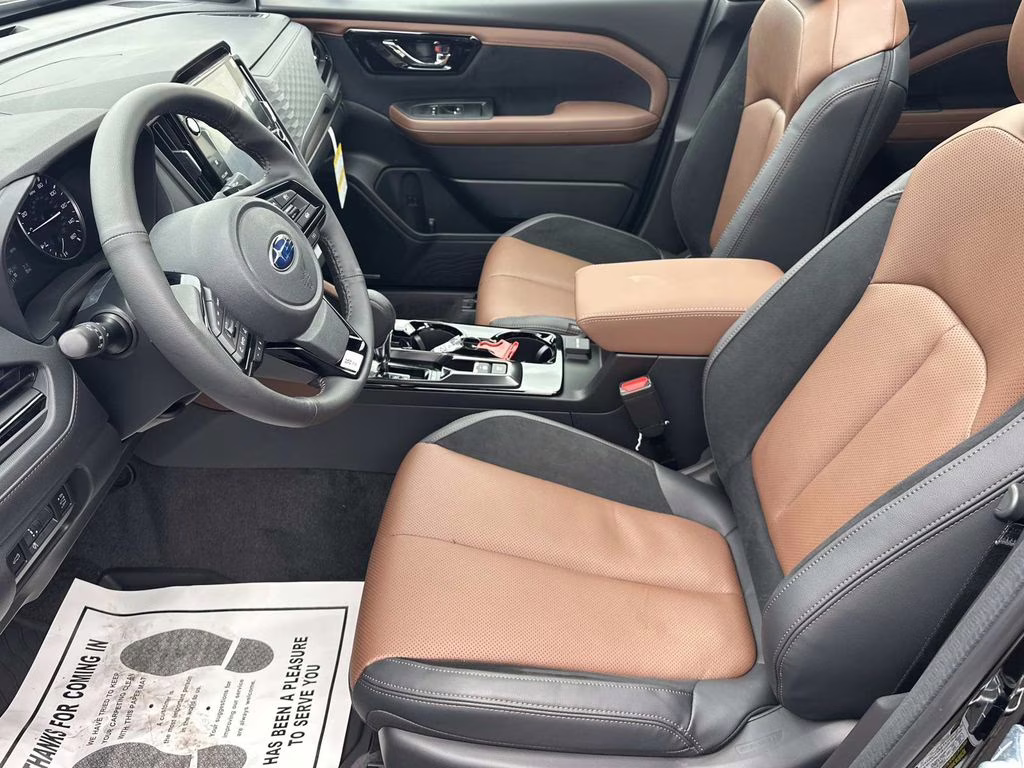 2026 Crystal Black Silica Subaru Forester Touring AWD SUV