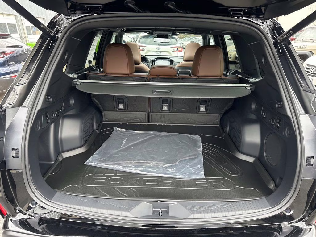 2026 Crystal Black Silica Subaru Forester Touring AWD SUV