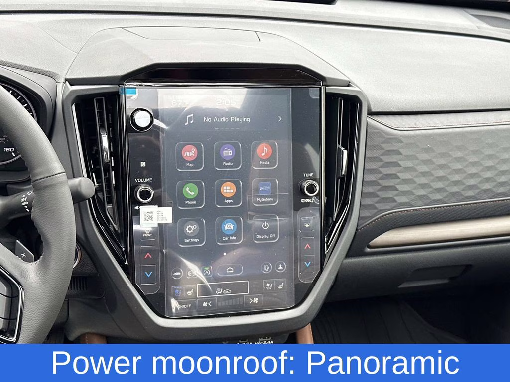 2026 Crystal Black Silica Subaru Forester Touring AWD SUV