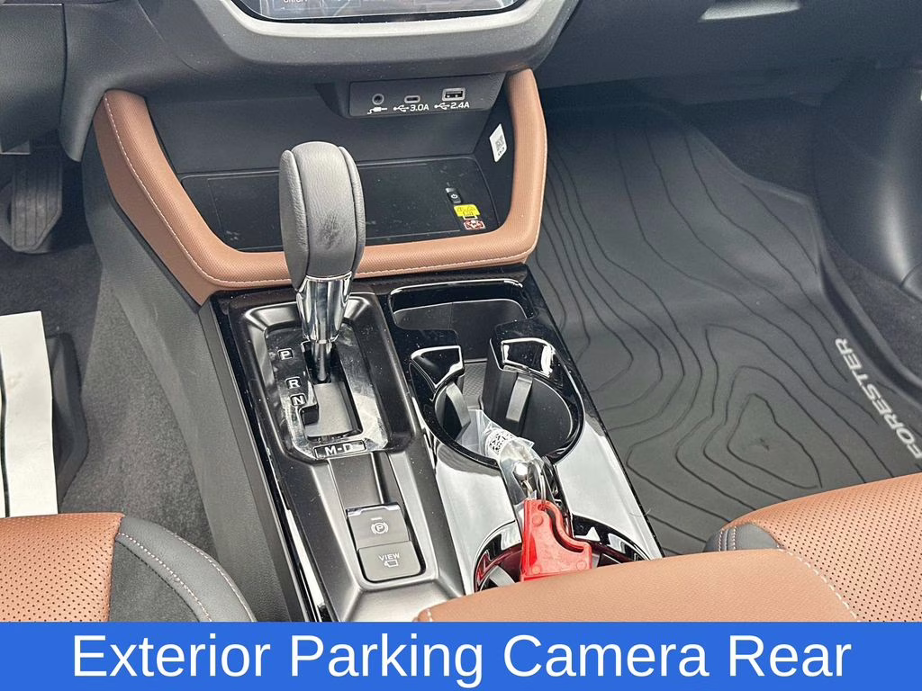 2026 Crystal Black Silica Subaru Forester Touring AWD SUV