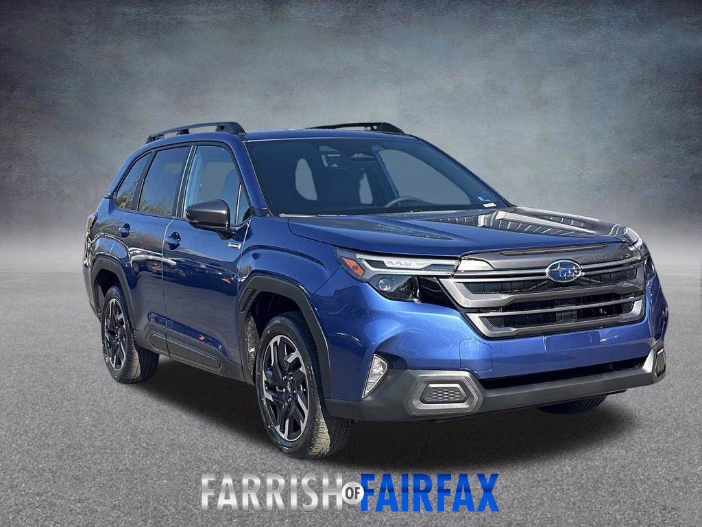 2026 Daybreak Blue Pearl Subaru Forester Limited Hybrid AWD SUV