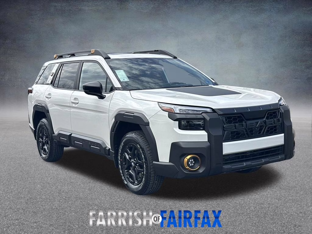 2026 Crystal White Pearl Subaru Outback Wilderness AWD SUV