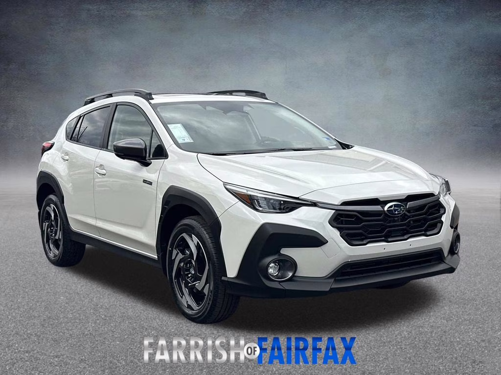 2026 Crystal White Pearl Subaru Crosstrek Hybrid Limited AWD SUV