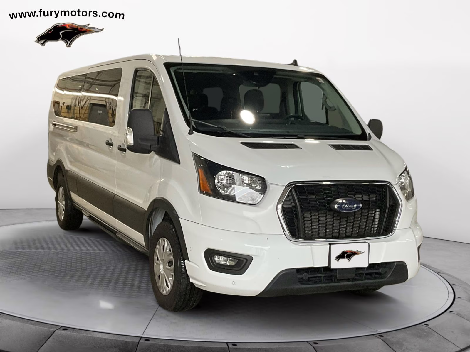 2023 Oxford White Ford Transit-350 XLT RWD Crossover