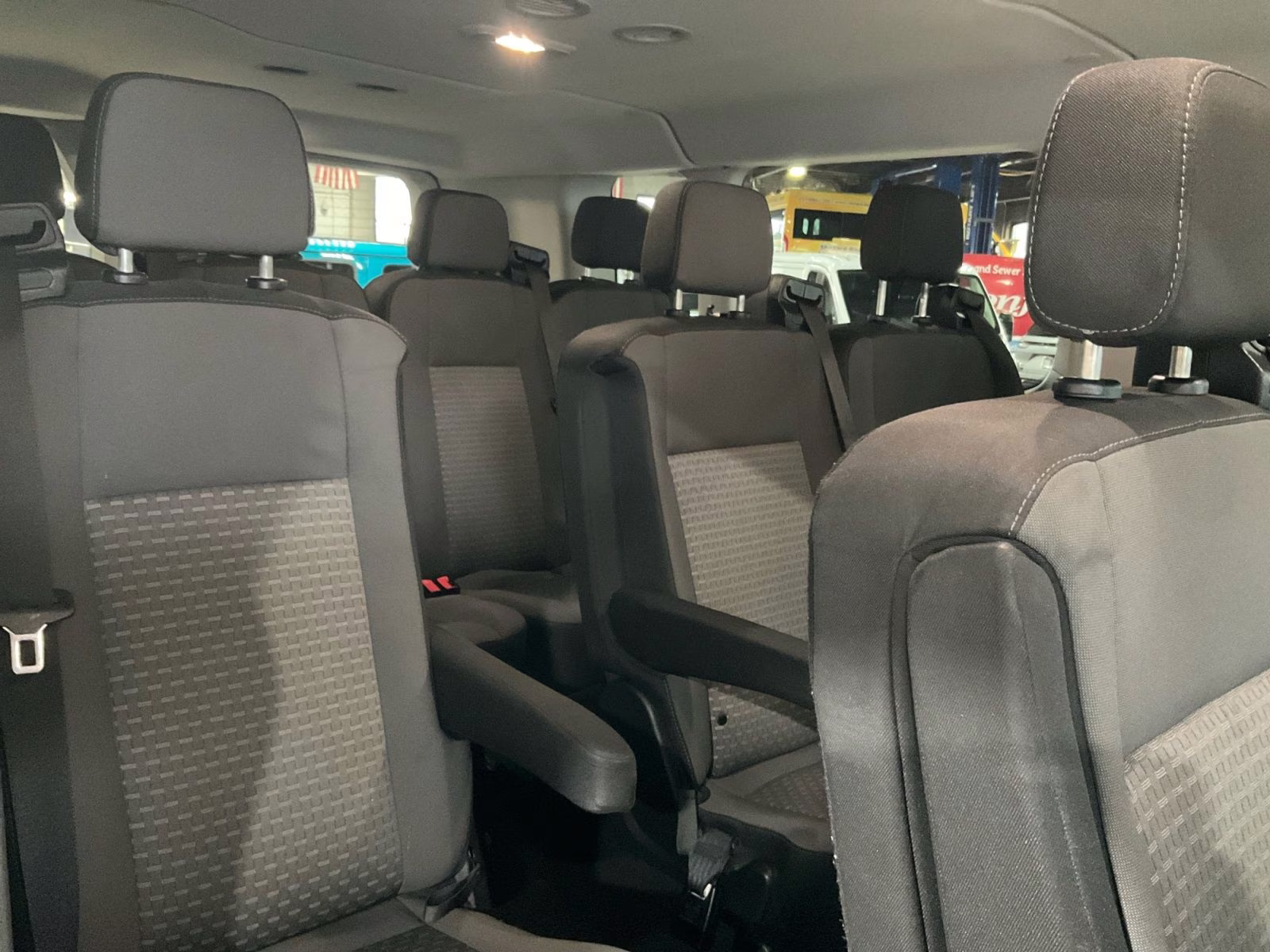 2023 Oxford White Ford Transit-350 XLT RWD Crossover