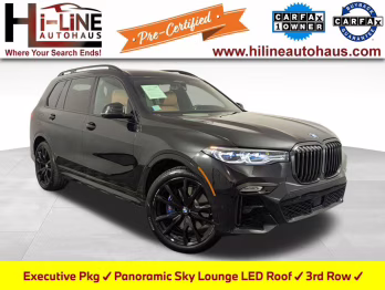 2021 Black Sapphire Metallic BMW X7 M50i AWD SUV