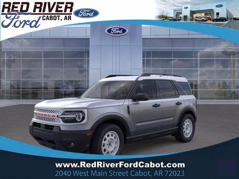 2025 Carbonized Gray Metallic Ford Bronco Sport Heritage 4X4 SUV