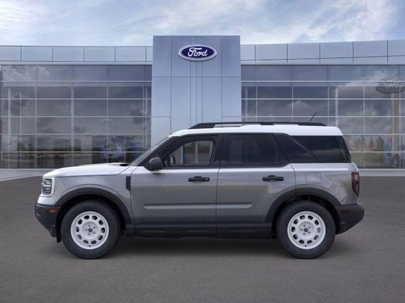 2025 Carbonized Gray Metallic Ford Bronco Sport Heritage 4X4 SUV