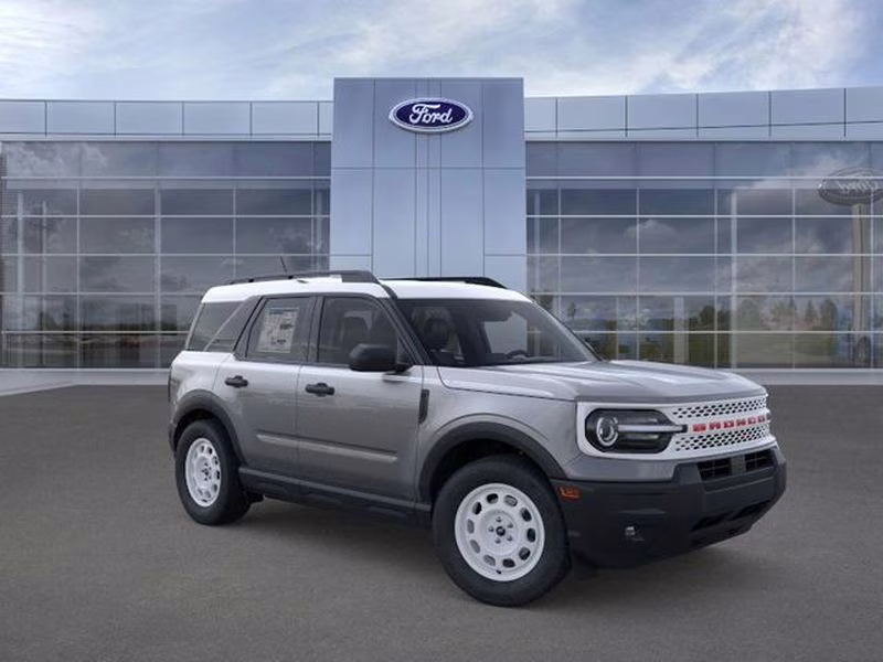 2025 Carbonized Gray Metallic Ford Bronco Sport Heritage 4X4 SUV