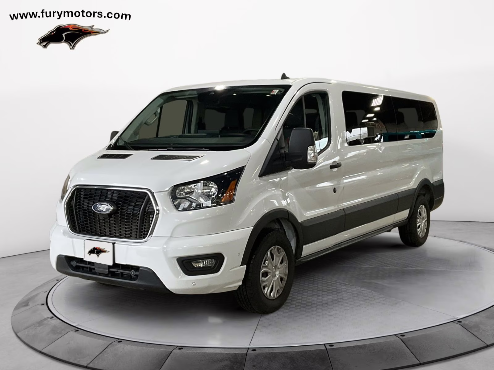 2023 Oxford White Ford Transit-350 XLT RWD Crossover