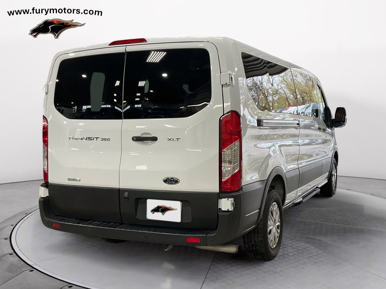 2023 Oxford White Ford Transit-350 XLT RWD Crossover