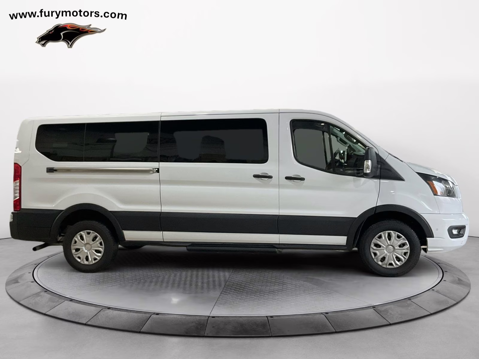 2023 Oxford White Ford Transit-350 XLT RWD Crossover