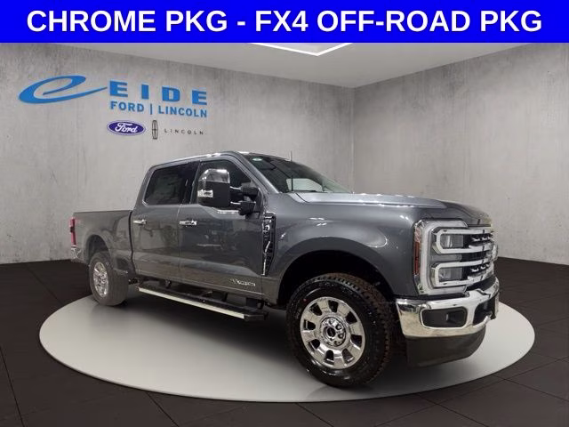 2026 Carbonized Gray Metallic Ford Super Duty F-250 SRW Lariat Chrome 4X4 Truck