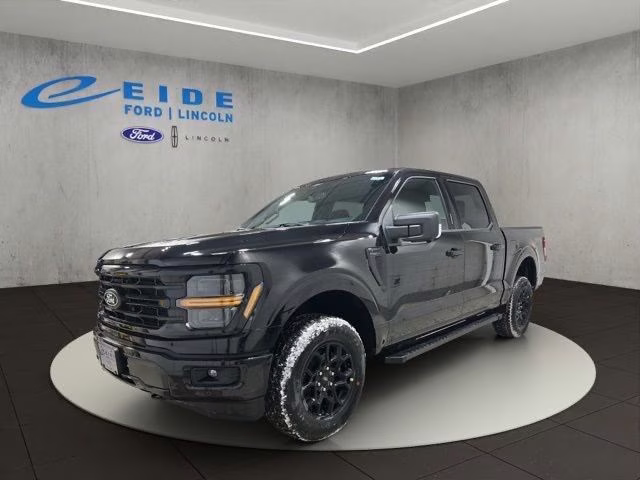 2026 Agate Black Metallic Ford F-150 XLT Black Appearance 4X4 Truck