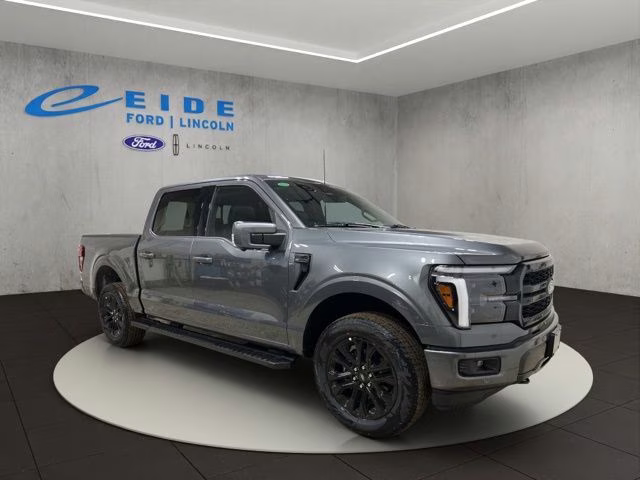 2026 Carbonized Gray Metallic Ford F-150 Lariat Black Appearance 4X4 Truck