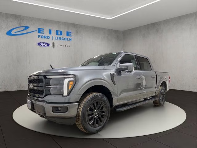 2026 Carbonized Gray Metallic Ford F-150 Lariat Black Appearance 4X4 Truck