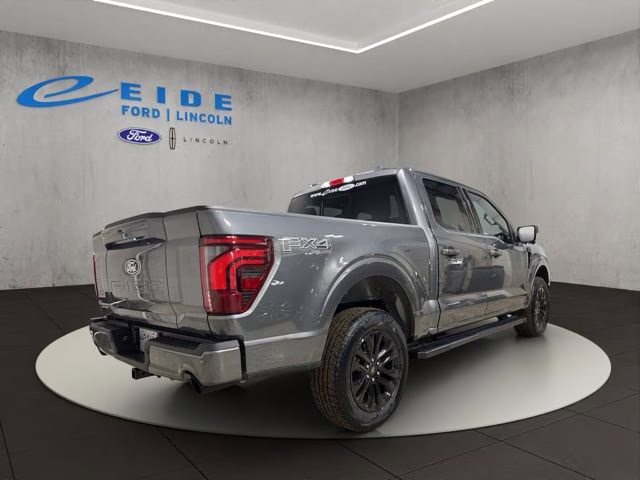 2026 Carbonized Gray Metallic Ford F-150 Lariat Black Appearance 4X4 Truck