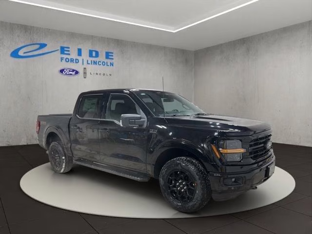 2026 Agate Black Metallic Ford F-150 XLT Black Appearance 4X4 Truck