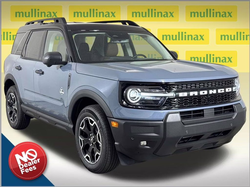2026 Azure Gray Metallic Tri-Coat Ford Bronco Sport Outer Banks 4X4 SUV