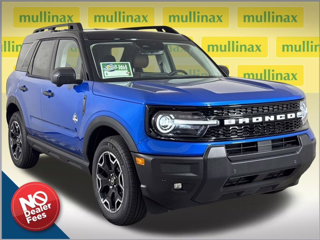 2026 Velocity Blue Metallic Ford Bronco Sport Outer Banks 4X4 SUV