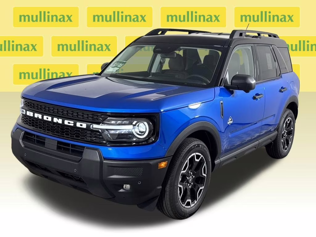 2026 Velocity Blue Metallic Ford Bronco Sport Outer Banks 4X4 SUV