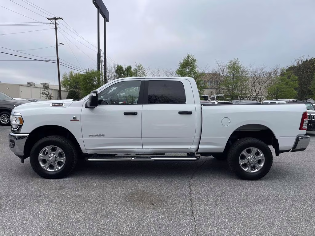 2024 Bright White Clearcoat Ram 2500 Big Horn 4X4 Truck