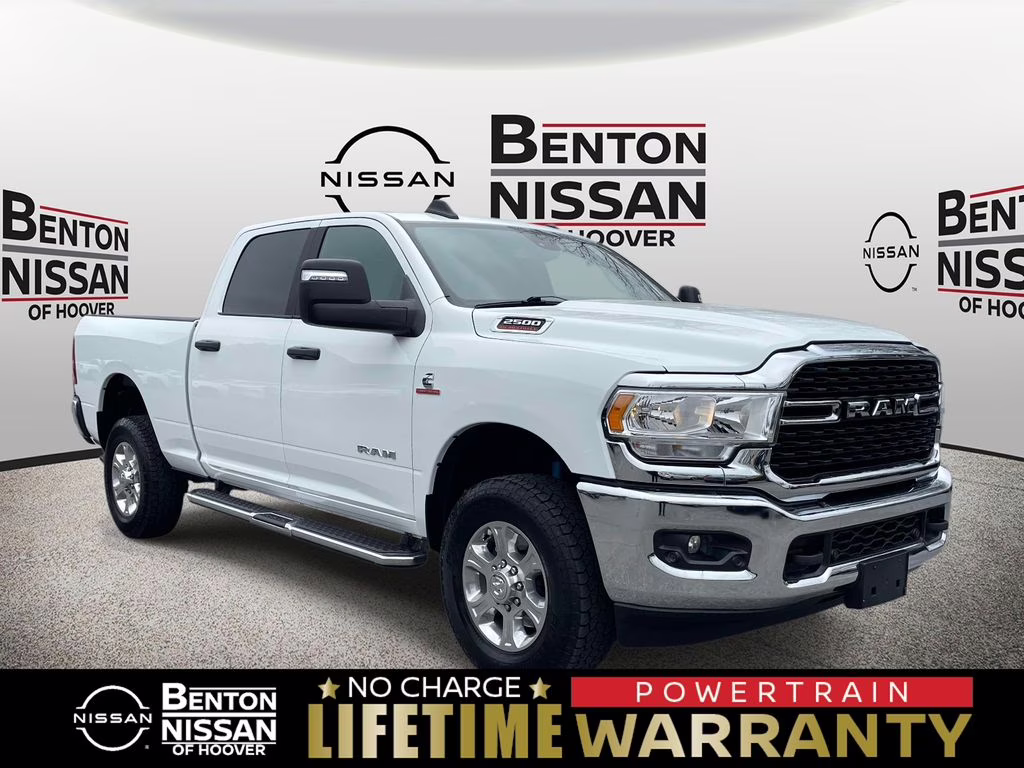 2024 Bright White Clearcoat Ram 2500 Big Horn 4X4 Truck