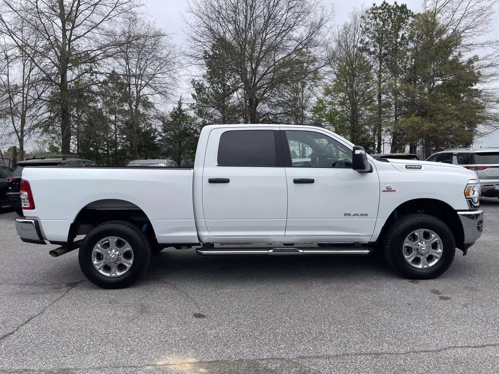 2024 Bright White Clearcoat Ram 2500 Big Horn 4X4 Truck