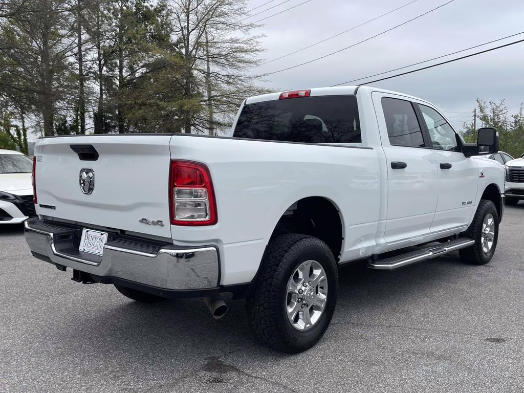 2024 Bright White Clearcoat Ram 2500 Big Horn 4X4 Truck