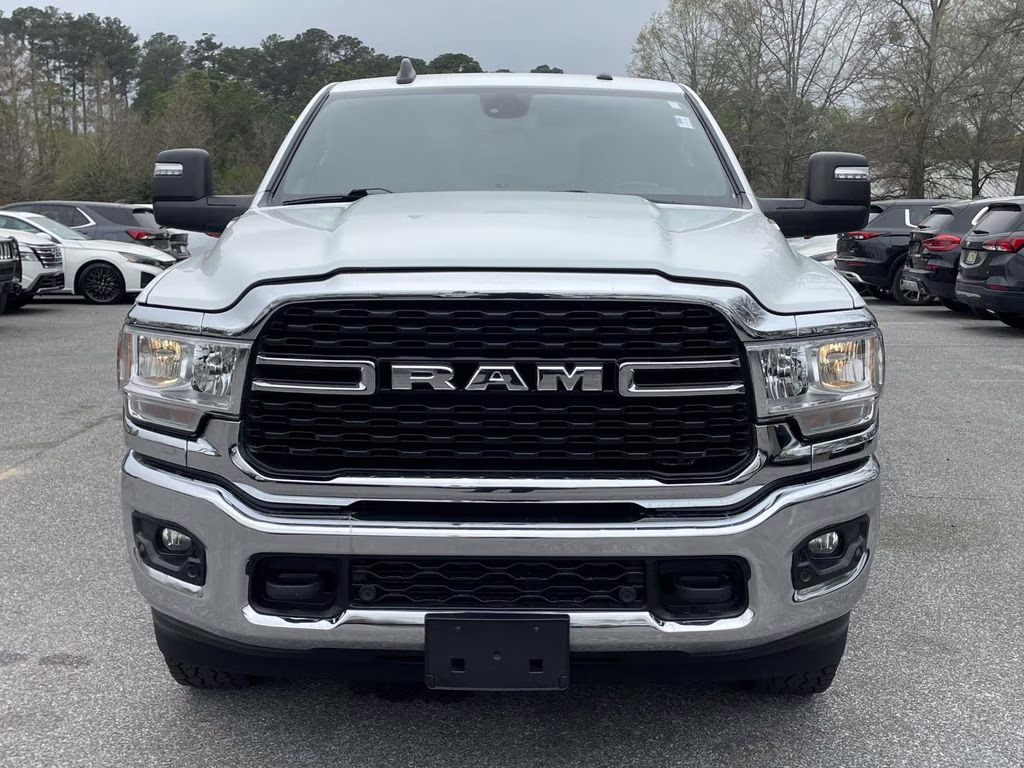 2024 Bright White Clearcoat Ram 2500 Big Horn 4X4 Truck