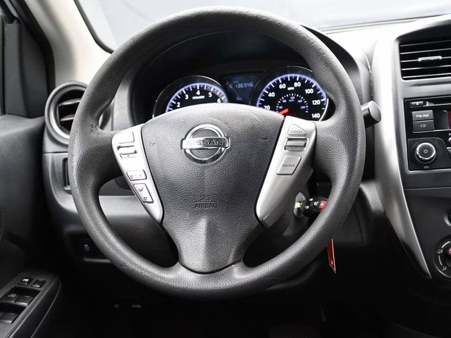 2018 Fresh Powder Nissan Versa 1.6 SV FWD Sedan