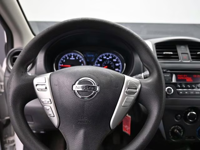 2018 Fresh Powder Nissan Versa 1.6 SV FWD Sedan
