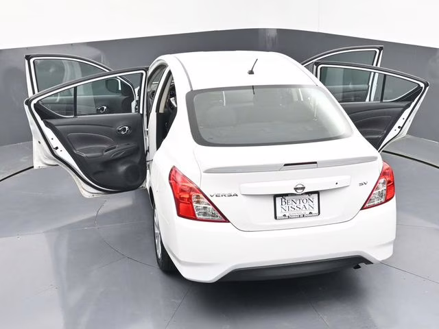 2018 Fresh Powder Nissan Versa 1.6 SV FWD Sedan