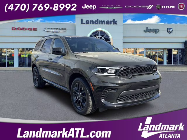 2026 DB Black Crystal Clearcoat Dodge Durango GT RWD SUV