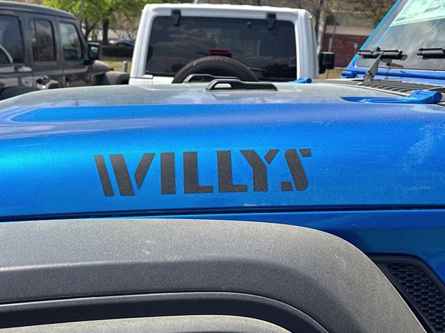 2026 Hydro Blue Pearl Coat Jeep Wrangler Willys 4X4 Convertible