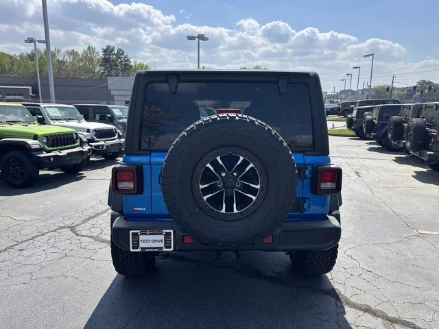 2026 Hydro Blue Pearl Coat Jeep Wrangler Willys 4X4 Convertible