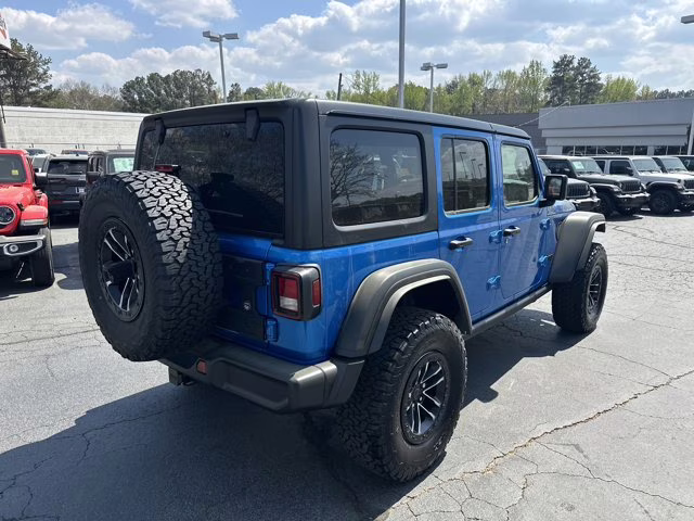 2026 Hydro Blue Pearl Coat Jeep Wrangler Willys 4X4 Convertible