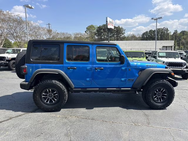2026 Hydro Blue Pearl Coat Jeep Wrangler Willys 4X4 Convertible