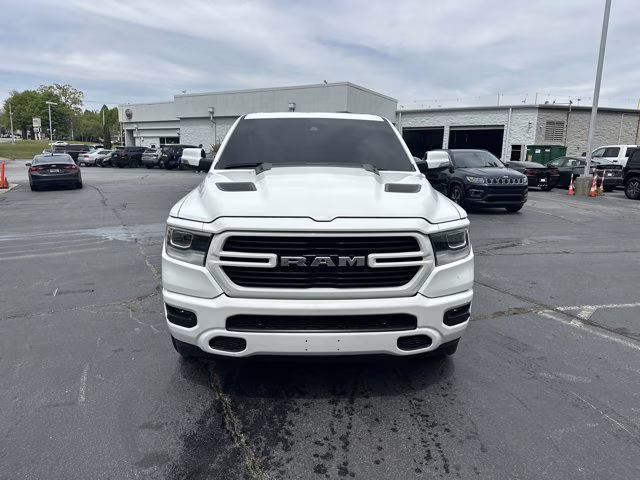 2023 Bright White Clearcoat Ram 1500 Laramie 4X4 Truck