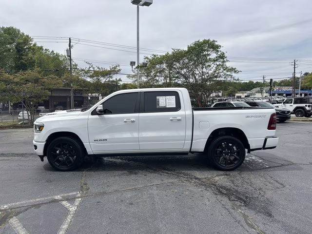 2023 Bright White Clearcoat Ram 1500 Laramie 4X4 Truck