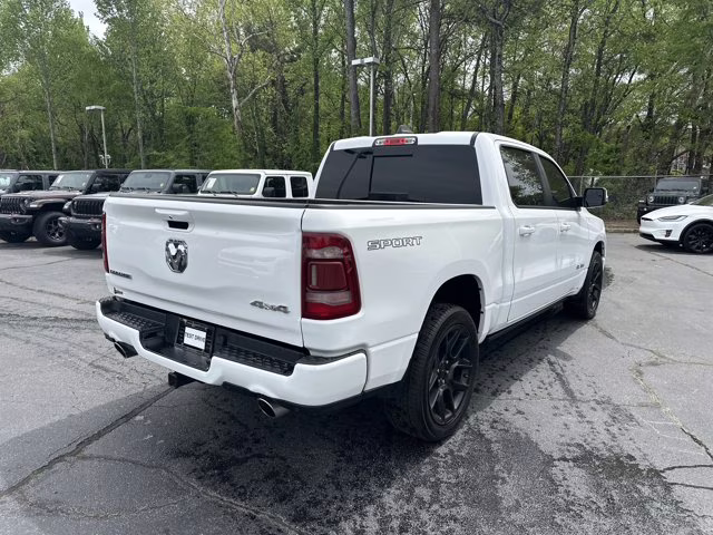 2023 Bright White Clearcoat Ram 1500 Laramie 4X4 Truck